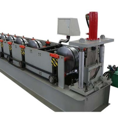 Aluminum k style rain water gutter roll forming machine