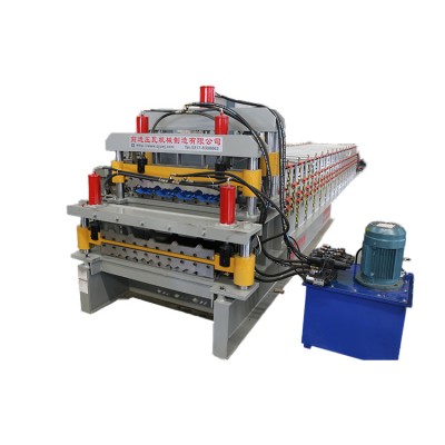 best price corrugated sheet line roofing machine three layer