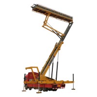 Cangzhou Forward lift tables hydraulic aerial ladder platform rooftop roll forming machine