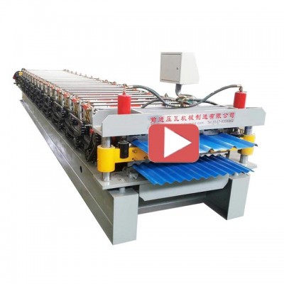 three layer steel roof making machine floor tile making machinery 600x600 with best price