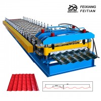 Steel Glazed Sheets Cold Rolling Forming Machine /Iron Glazed Tiles Production Line