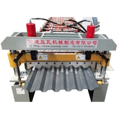 Latest Type Trapezoid Roof Sheet Roll Forming Machine